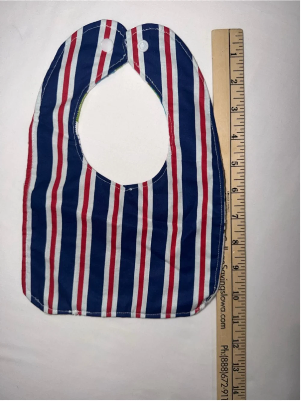 NWT Handmade Reversible Baby Bibs Lot of 3 Cotton Snap Closure Unique Mixed Lot